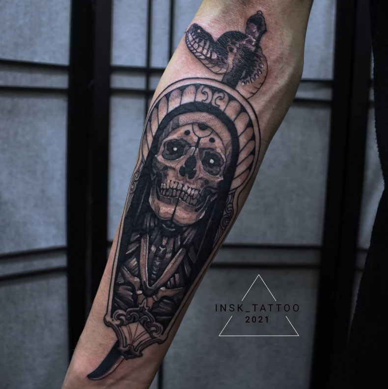 Death, photo - Tattoo Master Barb Tattoo