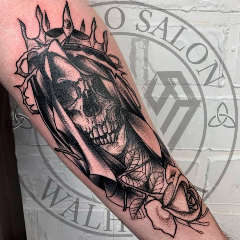 Death, photo - Tattoo Master Barb Tattoo