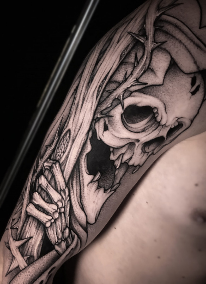 Death, photo - Tattoo Master Barb Tattoo