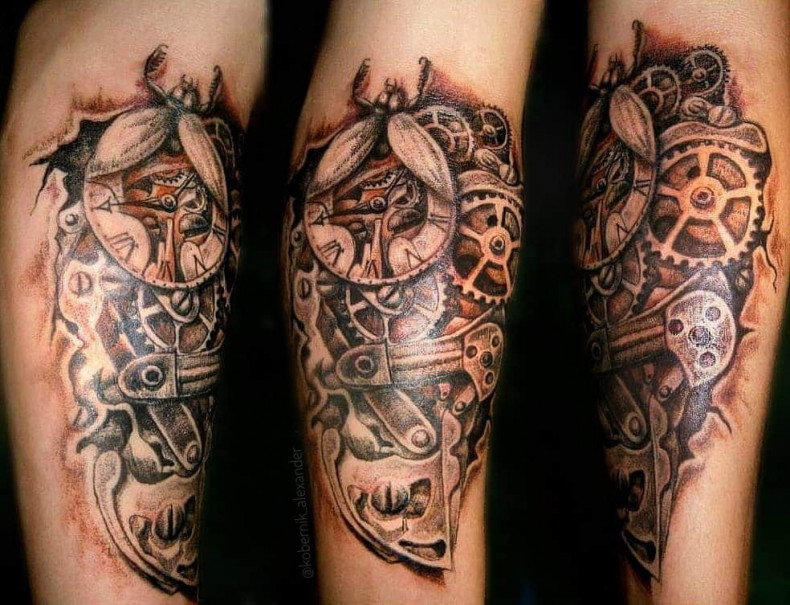 Steampunk, photo - Tattoo Master Barb Tattoo