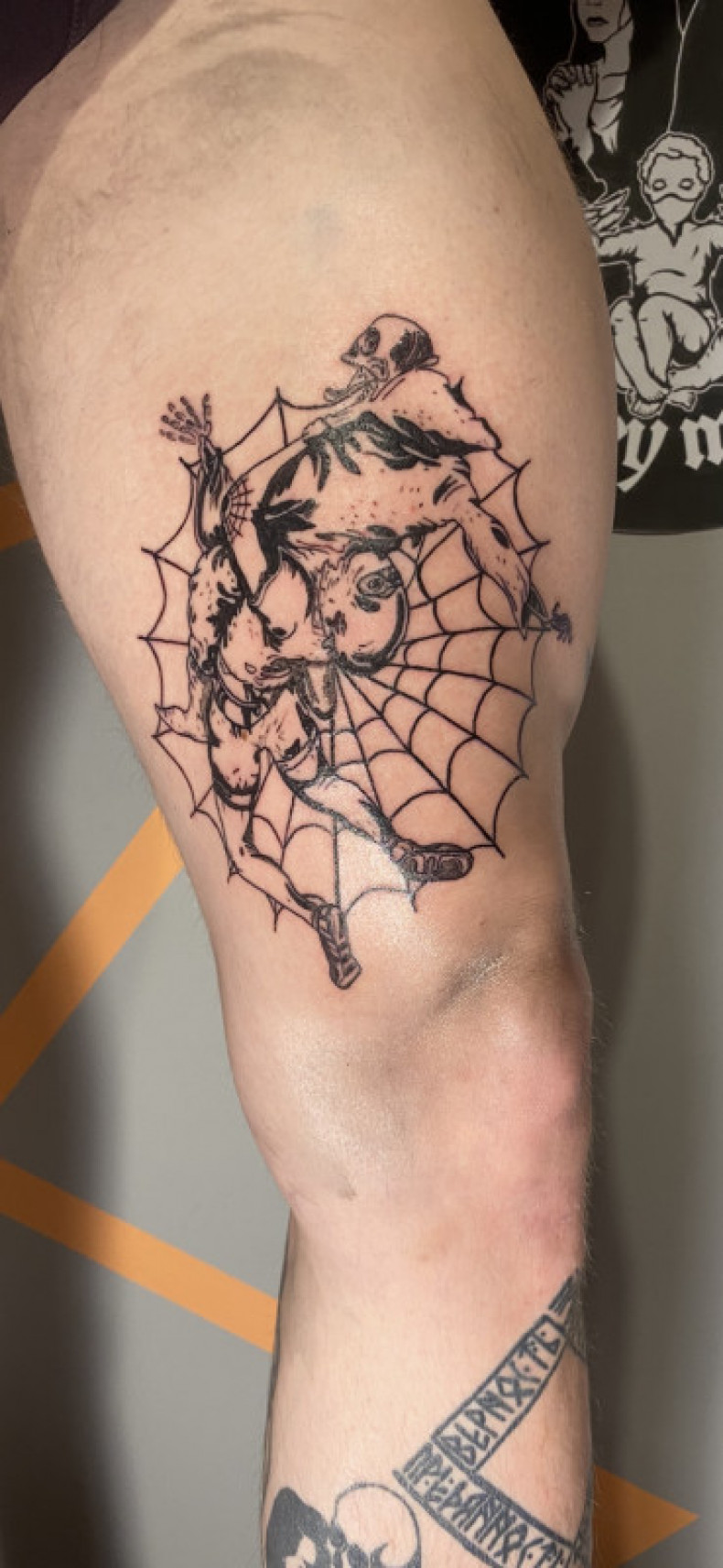 Pajęczyna, photo - Tatuażysta Barb Tattoo