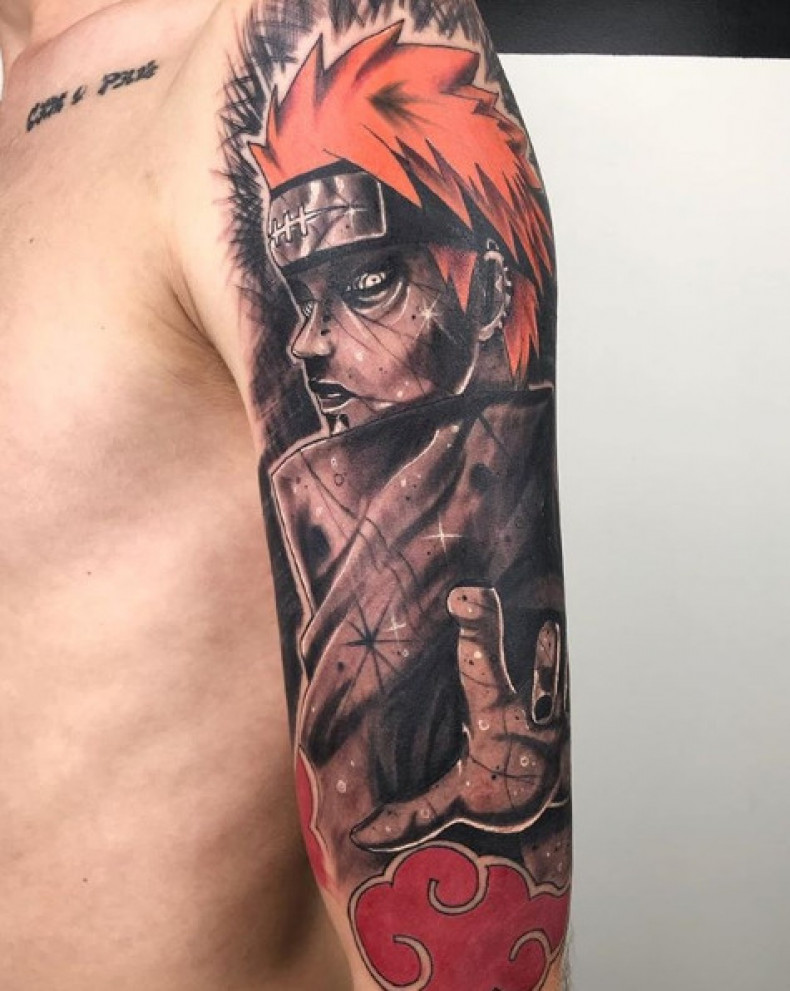 Anime-Serie Naruto, photo - Tattoo-Meister Barb Tattoo