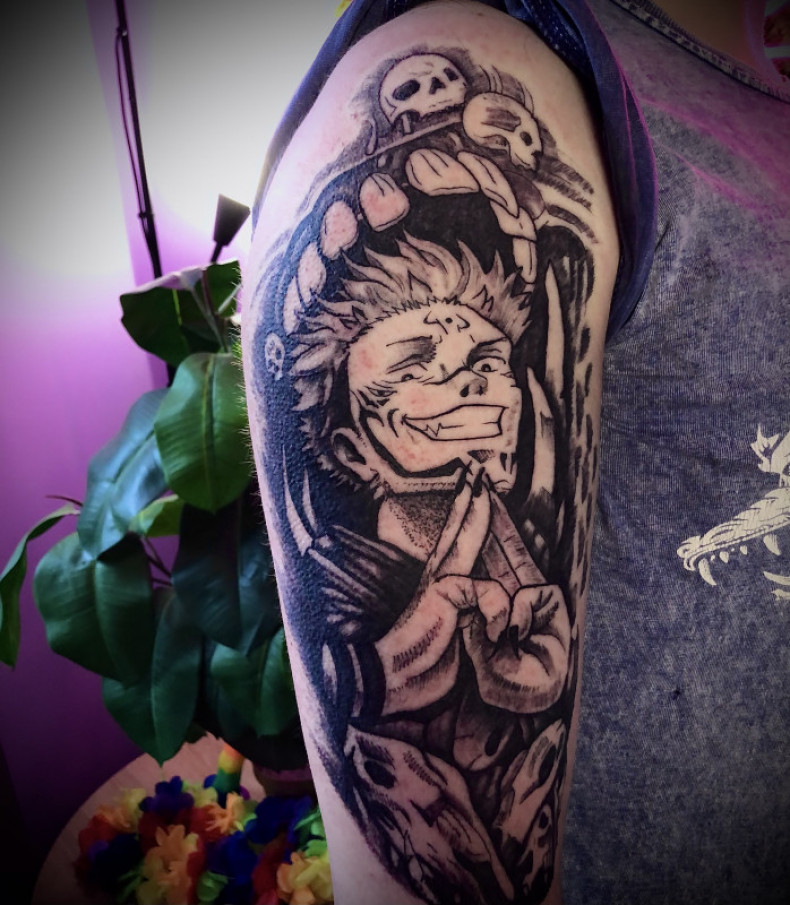 3 hours of work, photo - Tattoo Master Barb Tattoo