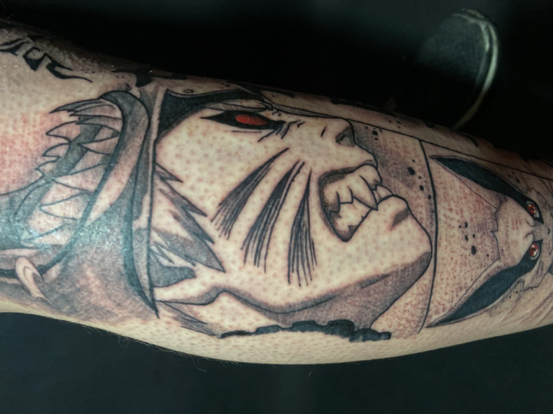 Animacja Naruto, photo - Tatuażysta Barb Tattoo