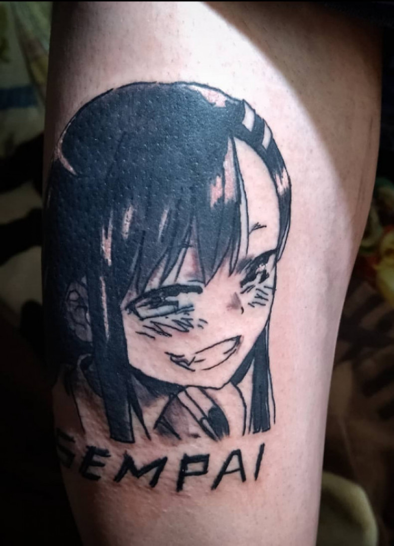 Senpai, photo - Tattoo-Meister Barb Tattoo