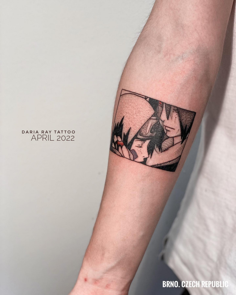 Animacja Naruto, photo - Tatuażysta Barb Tattoo