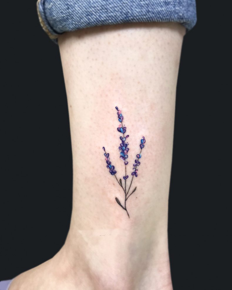 Лаванда, photo - Тату мастер Barb Tattoo