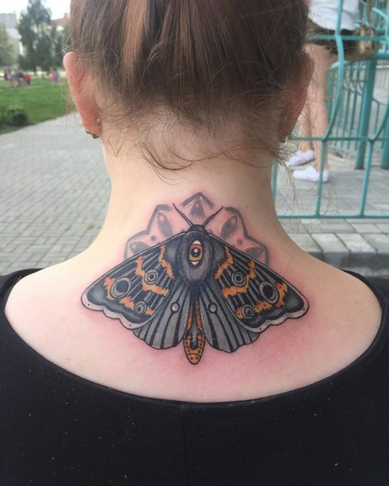 Моль, photo - Тату мастер Barb Tattoo