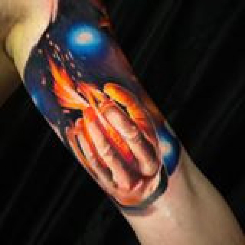 Feuer (Flamme), photo - Tattoo-Meister Barb Tattoo