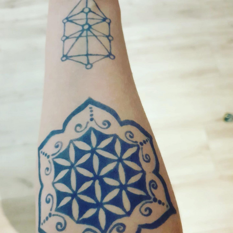 Flower of life, photo - Tattoo Master Barb Tattoo