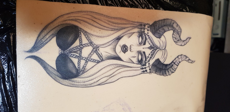 Maleficent, photo - Tattoo Master Barb Tattoo