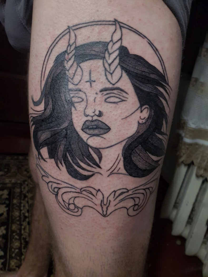 Малефисента, photo - Тату мастер Barb Tattoo