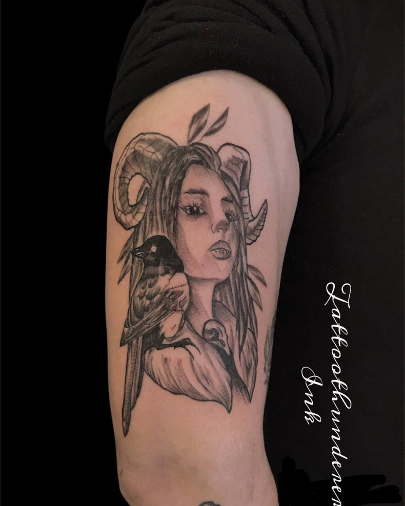 Малефисента, photo - Тату мастер Barb Tattoo