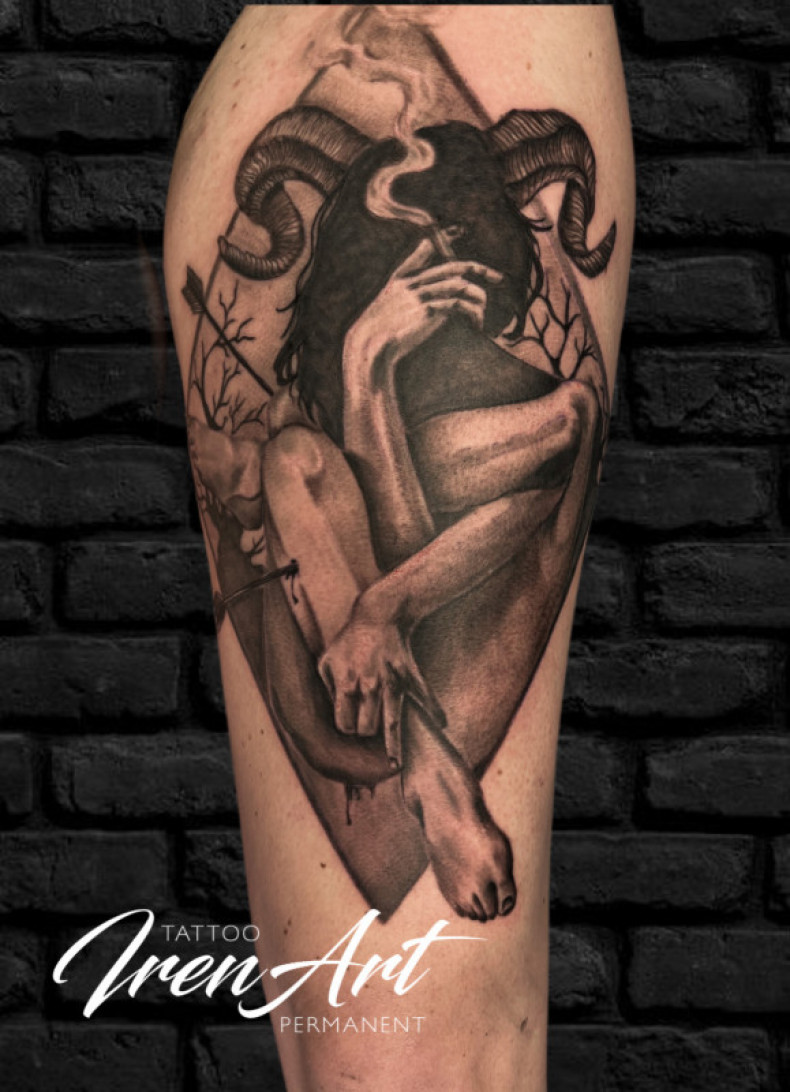 Maleficent, photo - Tattoo Master Barb Tattoo