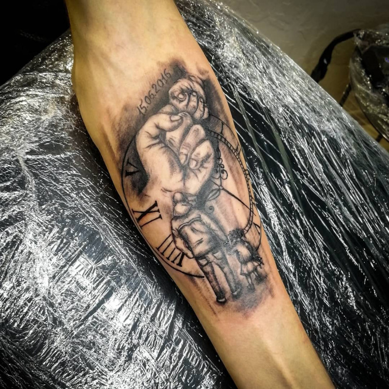 Ojciec syn, photo - Tatuażysta Barb Tattoo