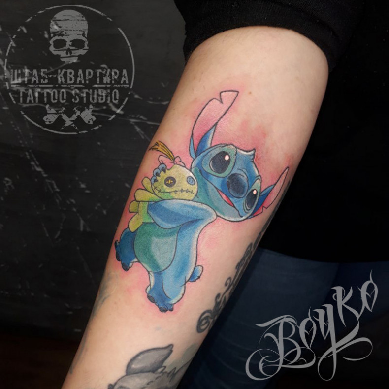 Stitch, photo - Tattoo Master Barb Tattoo