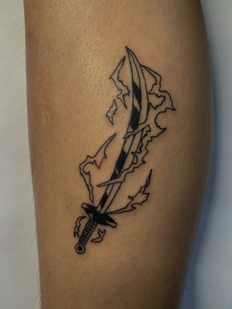 Katana, photo - Tatuażysta Barb Tattoo