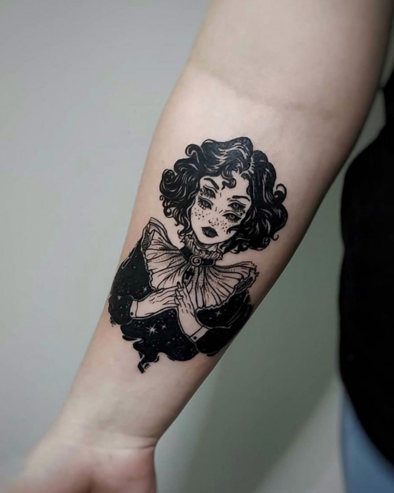 Witch, photo - Tattoo Master Barb Tattoo