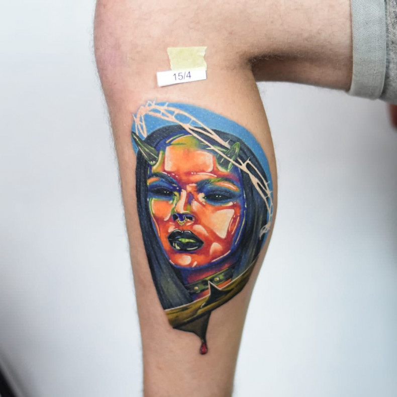 Czarownica, photo - Tatuażysta Barb Tattoo