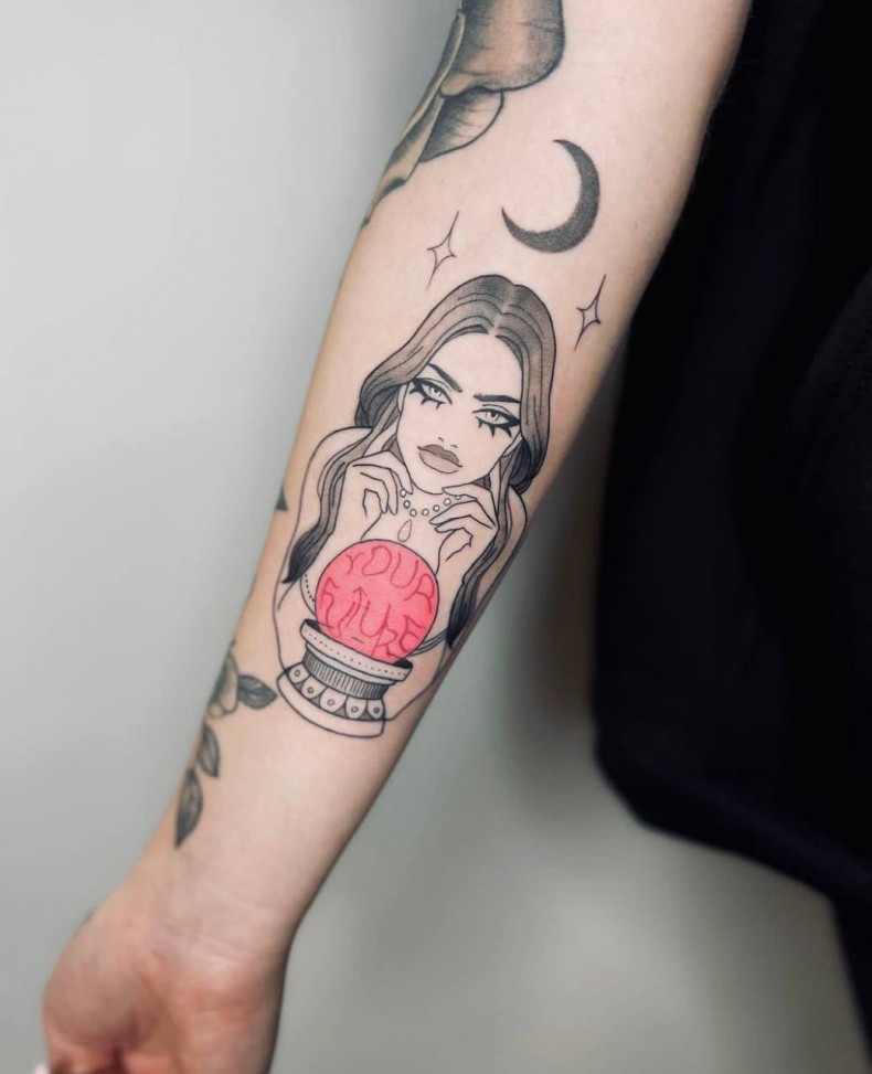 Czarownica, photo - Tatuażysta Barb Tattoo