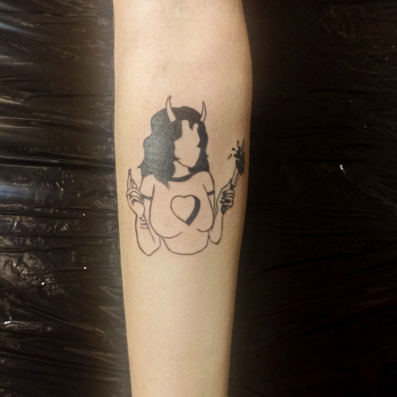 Witch, photo - Tattoo Master Barb Tattoo