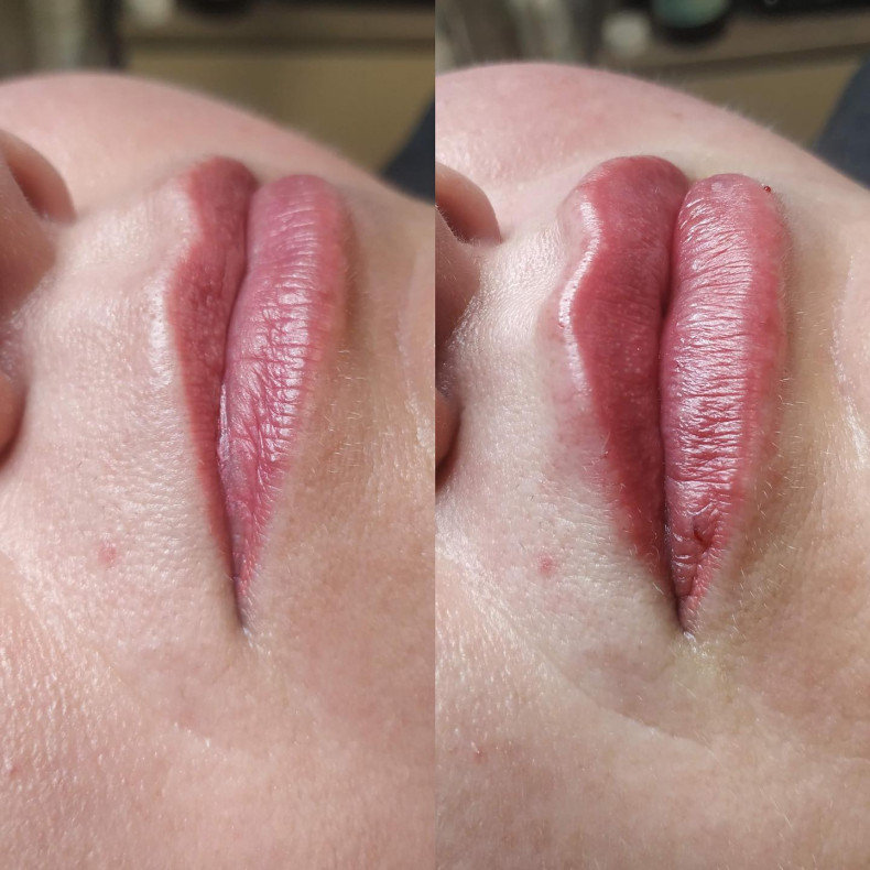 Lip contour layers #lips #lip augmentation #lip moisturizing #lipsticks, photo - Tattoo Master Barb Tattoo