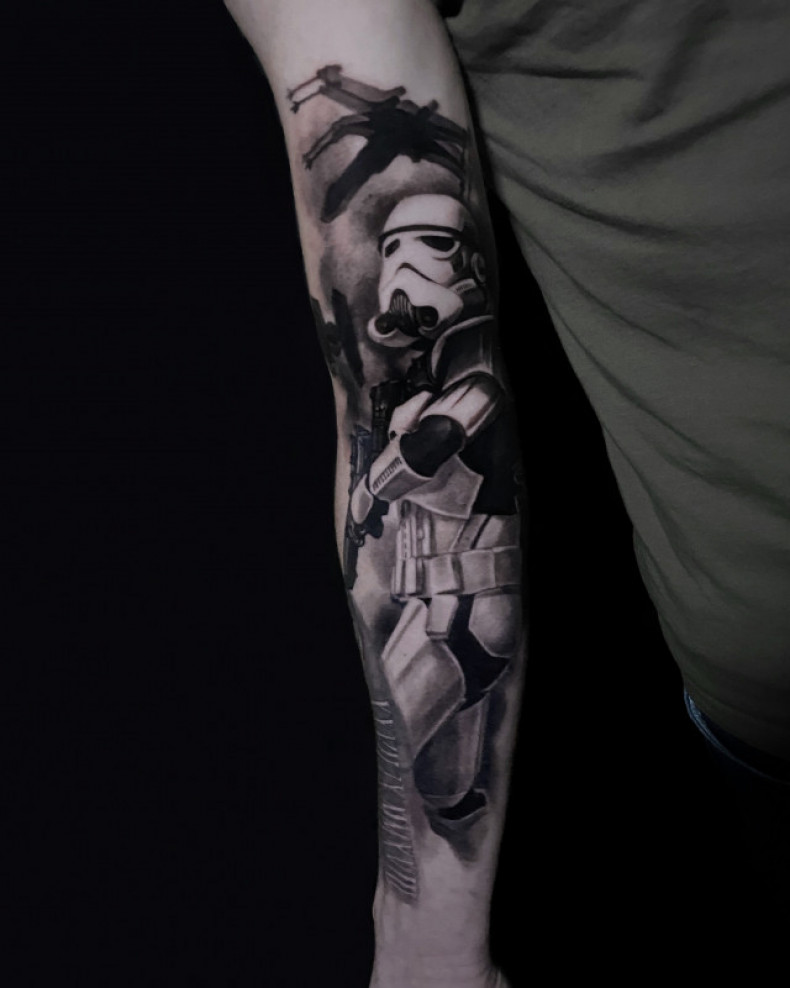 Star Wars, photo - Tattoo-Meister Barb Tattoo