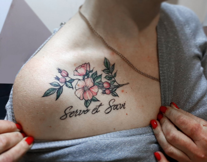 Camellia, photo - Tattoo Master Barb Tattoo