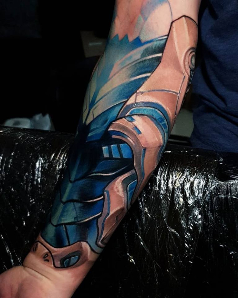 Cyberpunk, photo - Tattoo Master Barb Tattoo