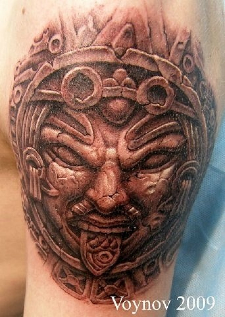 Mayan, photo - Tattoo Master Barb Tattoo