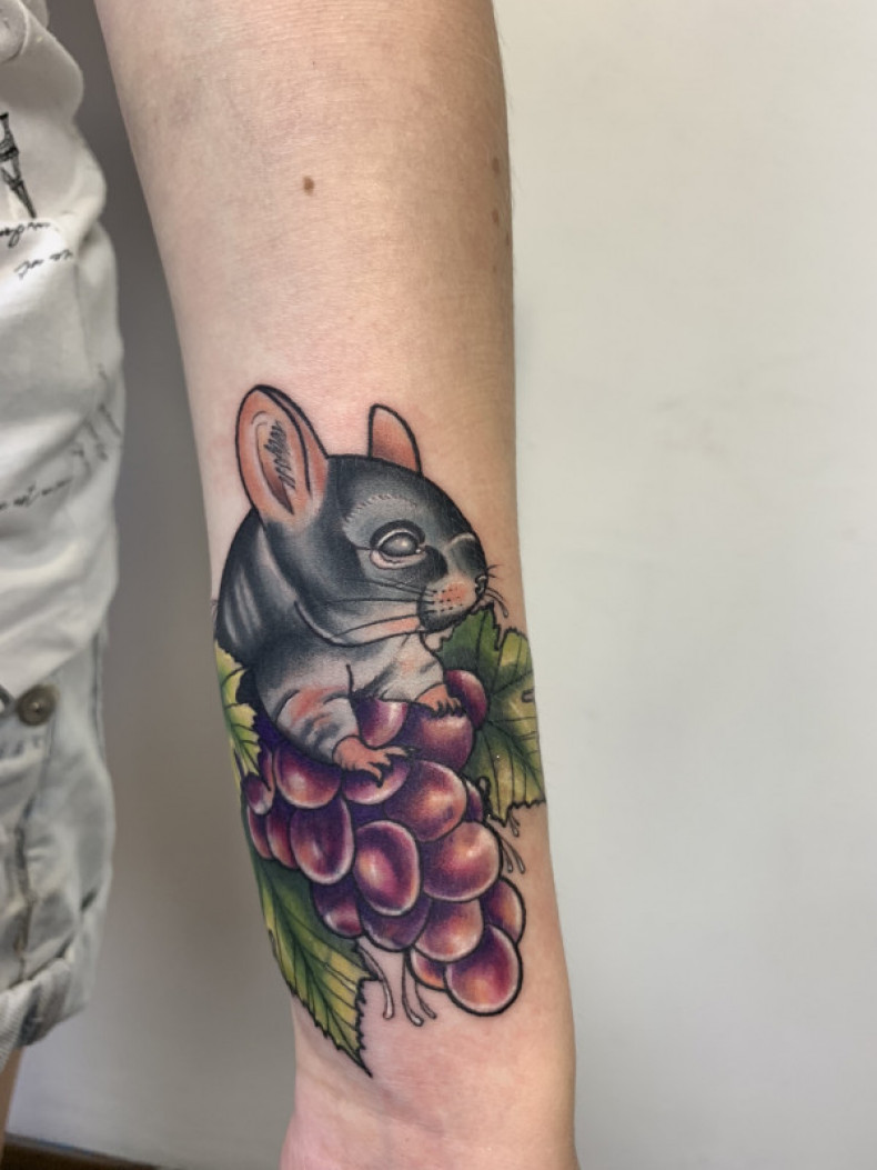 Mysz, photo - Tatuażysta Barb Tattoo