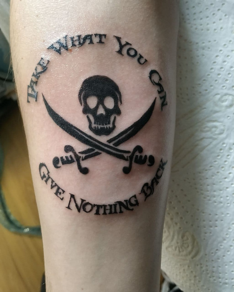 Pirate, photo - Tattoo Master Barb Tattoo