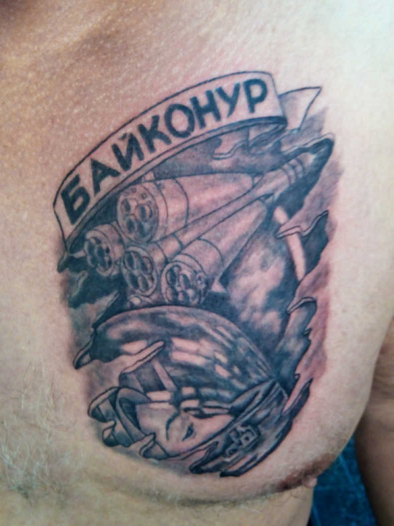 Rakete, photo - Tattoo-Meister Barb Tattoo