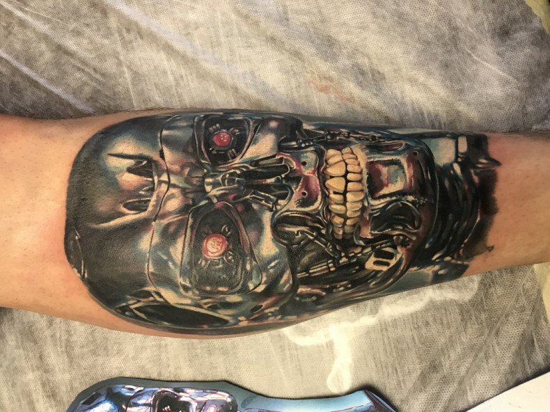 Terminator, photo - Tattoo-Meister Barb Tattoo