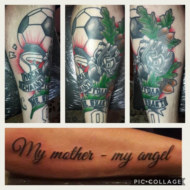 Football, photo - Tattoo Master Barb Tattoo