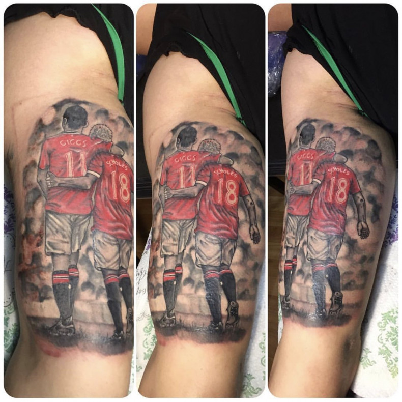 Football, photo - Tattoo Master Barb Tattoo