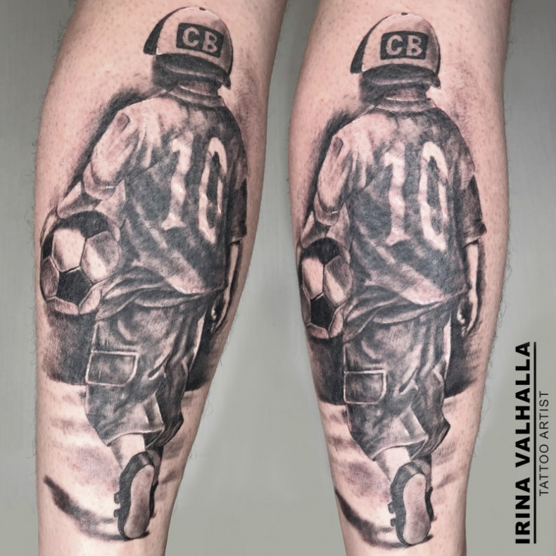 Piłkarski, photo - Tatuażysta Barb Tattoo