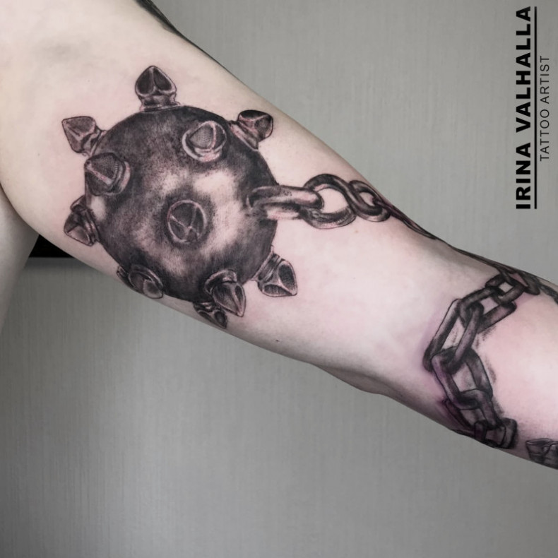 Łańcuch, photo - Tatuażysta Barb Tattoo