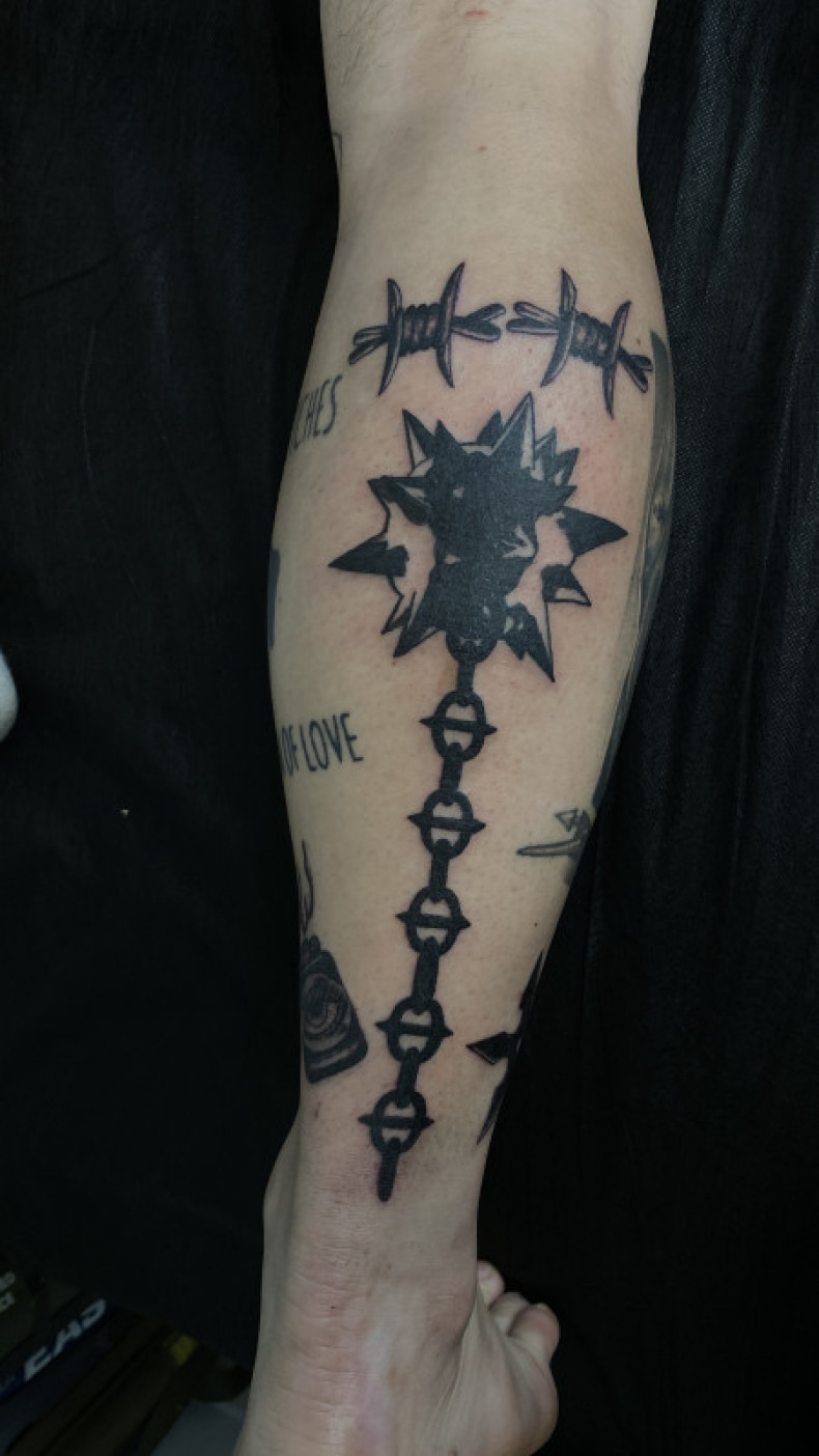 Łańcuch, photo - Tatuażysta Barb Tattoo