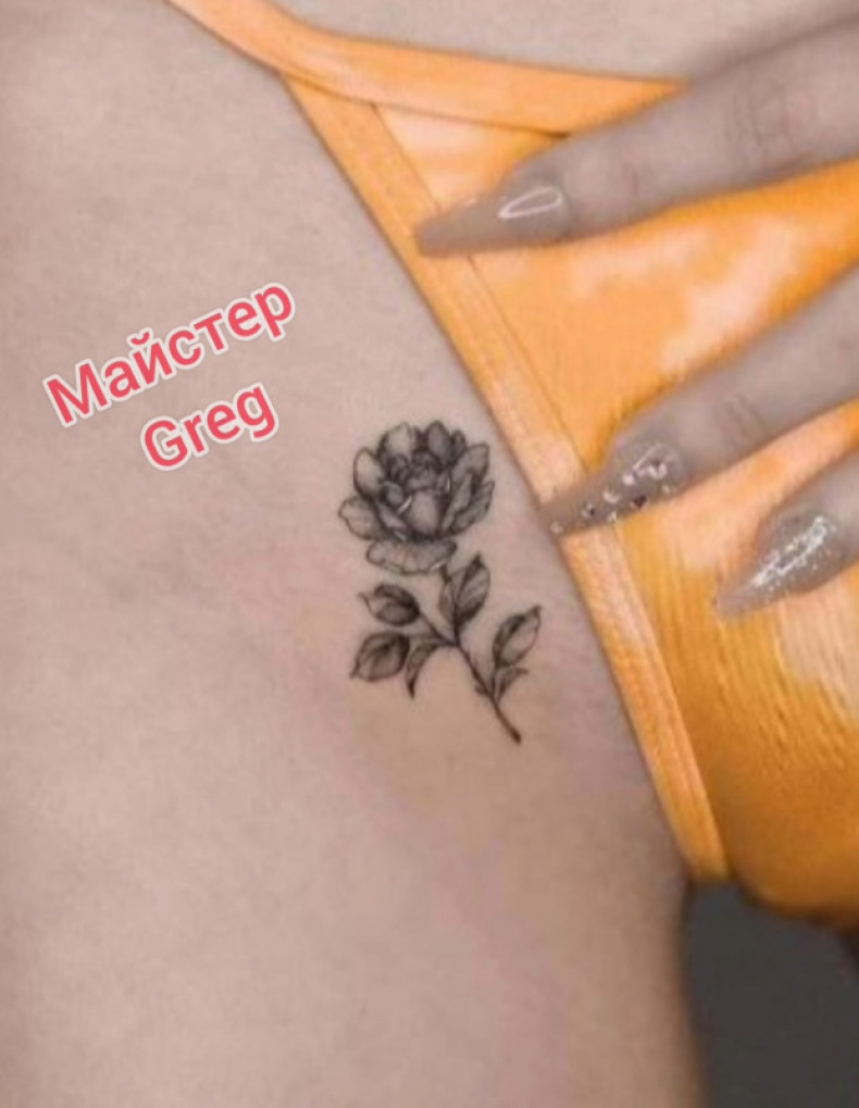  #garnetattoo #tattooKotovsky Village #blume #tattooflowers #tattoo #tattooflower #, photo - Tattoo-Meister Barb Tattoo