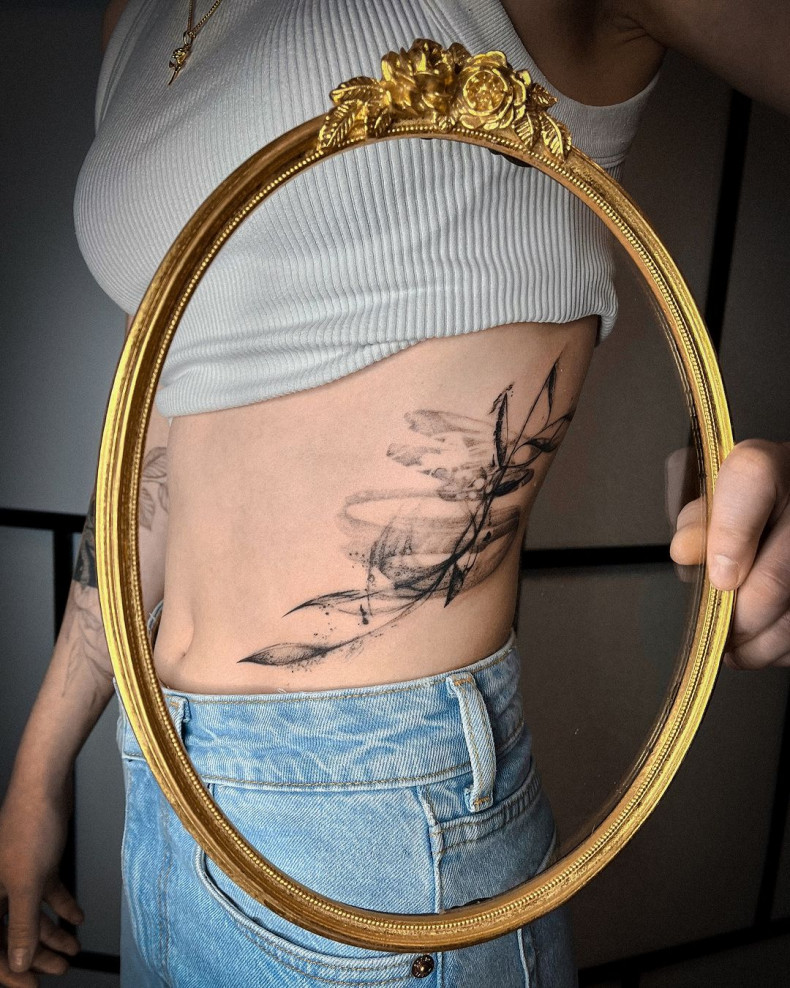 Frauen abstrakte seiten, photo - Tattoo-Studio VeAn