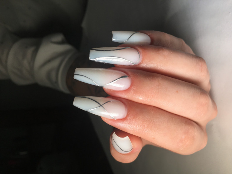 Нарощювання на гелеві тіпси, photo - Manicurist Barb Manicure