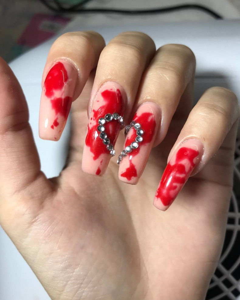 Наращивание + выравнивание, photo - Manicurist Barb Manicure