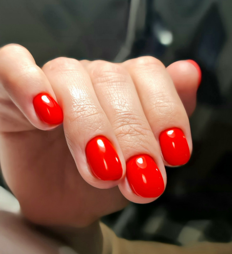 Манікюр комбінований вирівнювання базою + покриття гель-лако, photo - Manicurist Barb Manicure