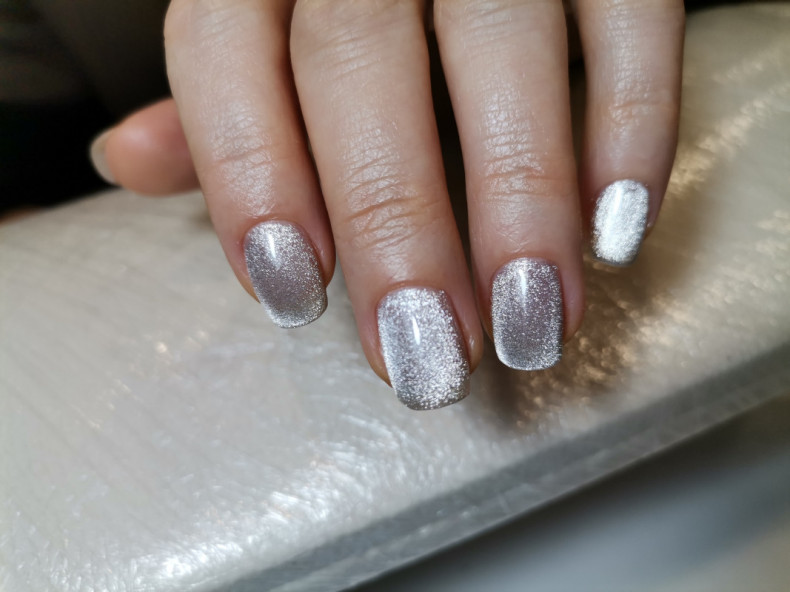 Kurze weihnachts glitter, photo - Maniküre Barb Manicure