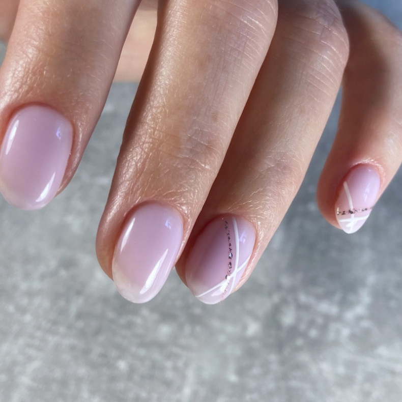 Short soft pink, photo - Manicurist Barb Manicure