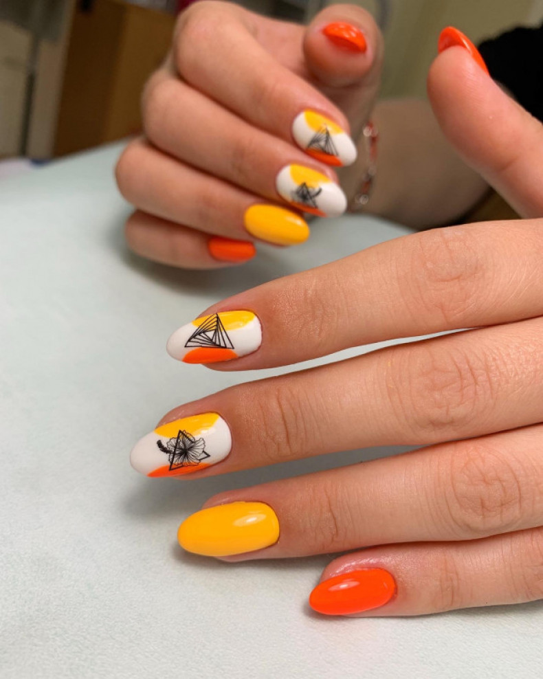 Легкий дизайн на покриття гель лак, photo - Manicurist Barb Manicure