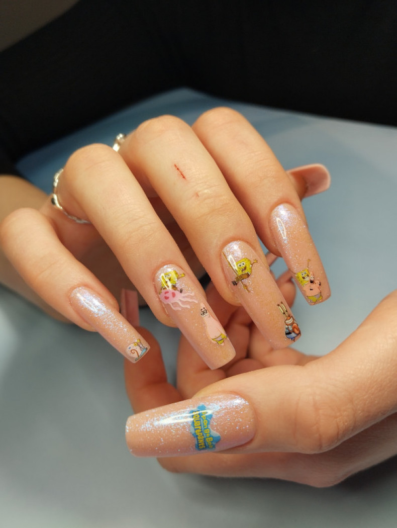  #manicure stickers, photo - Manicurist Barb Manicure