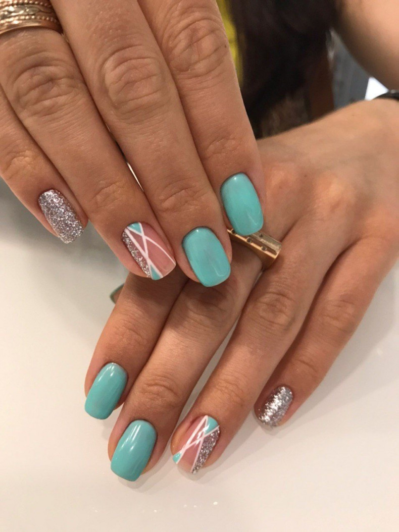Soft spring silver, photo - Manicurist Barb Manicure
