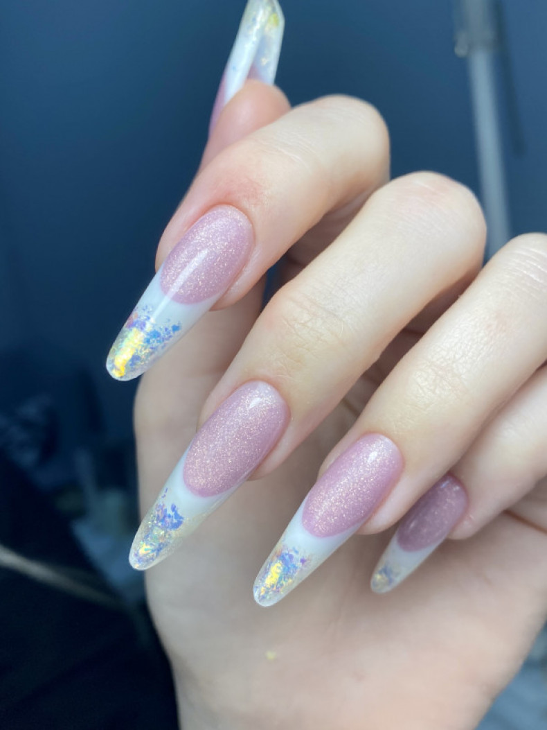 Арочное моделирование Выкладной френч, photo - Manicurist Barb Manicure